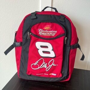 Dale Earnhardt Jr. #8 NASCAR Budweiser Beer Racing Cooler Backpack